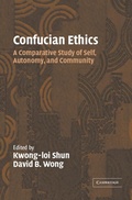 Cover: Confucian Ethics - Cambridge University Press
