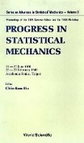 Cover: Progress In Statistical Mechanics - Proceedings Of The 1986 And 1988 Workshops - EPB Publishers Pte Ltd