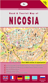 Abbildung von: Straßenkarte Nicosia - Selas Publications