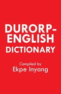 Cover: Durorp-English Dictionary - Langaa RPCID