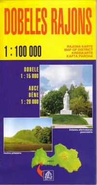 Abbildung von: Dobeles Rajons - Jana Seta Map Publishers Ltd