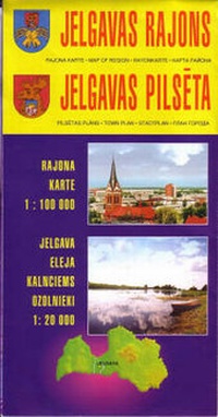 Abbildung von: Jelgavas Region 2003 - Jana Seta Map Publishers Ltd