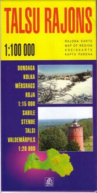 Abbildung von: Talsu Region 2003 - Jana Seta Map Publishers Ltd