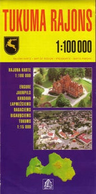 Abbildung von: Tukuma Region 2004 - Jana Seta Map Publishers Ltd