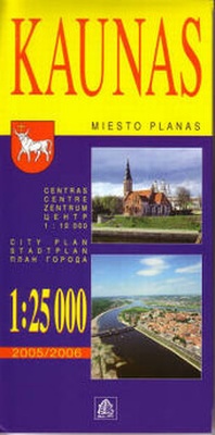 Abbildung von: Kaunas 2005-2006 - Jana Seta Map Publishers Ltd