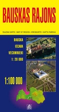 Cover: Bauskas Region - Jana Seta Map Publishers Ltd