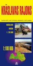 Cover: Kraslavas Region - Jana Seta Map Publishers Ltd
