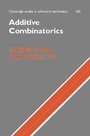 Cover: Additive Combinatorics - Cambridge University Press