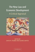Cover: The New Law and Economic Development - Cambridge University Press