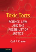Cover: Toxic Torts - Cambridge University Press