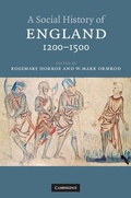 Cover: A Social History of England, 1200-1500 - Cambridge University Press