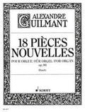 Cover: 18 Pi&egrave;ces Nouvelles - Schott