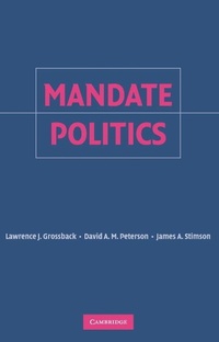 Enlarge image Cover: Mandate Politics - Cambridge University Press