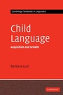 Cover: Child Language - Cambridge University Press