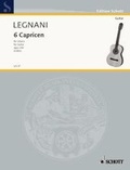 Cover: Sechs Capricen - Schott