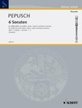 Cover: Sechs Sonaten - Schott
