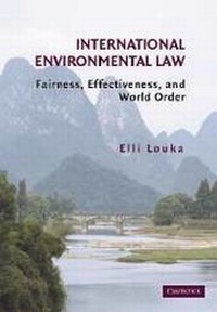 Abbildung von: International Environmental Law - Cambridge University Press