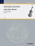Cover: Lied ohne Worte D-Dur - Schott