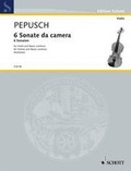 Cover: 6 Sonate da camera - Schott
