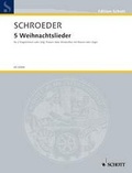 Cover: 5 Weihnachtslieder - Schott