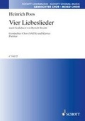 Cover: Vier Liebeslieder - Schott
