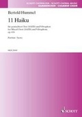 Cover: 11 Haiku - Schott