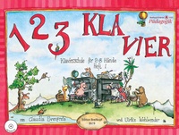 Abbildung von: 1 2 3 Klavier Heft 1 mit CD - Breitkopf & Härtel