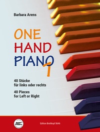 Abbildung von: One Hand Piano. 40 Stücke für links oder rechts - Breitkopf & Härtel