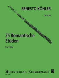 Abbildung von: 25 Romantische Etüden - Musikverlag Zimmermann