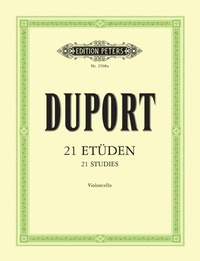 Abbildung von: 21 Etüden für Violoncello - Faber Music GmbH