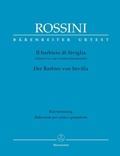Cover: Il barbiere di Siviglia / Der Barbier von Sevilla / The Barber of Seville - Baerenreiter-Verlag