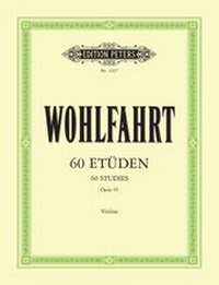 Abbildung von: 60 Etüden für Violine solo op. 45 - Edition Peters Publications