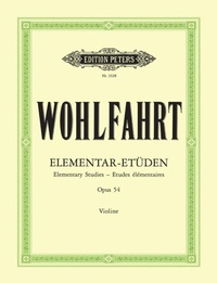 Abbildung von: 40 Elementar-Etüden für Violine solo op. 54 - Faber Music GmbH