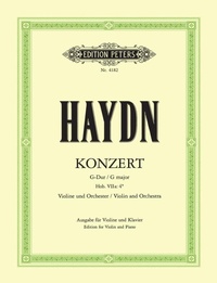 Enlarge image Cover: Violin Concerto in G Hob. VIIa:4 - Faber Music GmbH