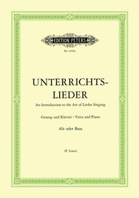 Abbildung von: Album of 60 Lieder from Bach to Reger, 'Unterrichts-Lieder' - Faber Music GmbH