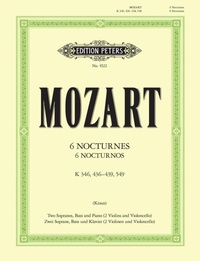 Abbildung von: 6 Nocturnos (Kanzonetten) - Faber Music GmbH