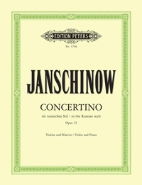 Abbildung von: Concertino im russischen Stil op. 35 - Faber Music GmbH