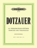 Cover: 113 Violoncello-Et&uuml;den - Heft 2 - Edition Peters Publications