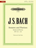 Cover: Sonaten und Partiten f&uuml;r Violine solo BWV 1001-1006 / URTEXT - Faber Music GmbH