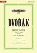 Cover: Messe f&uuml;r 4 Solostimmen, gemischten Chor und Orgel - Edition Peters Publications