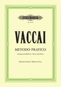 Cover: Metodo pratico di Canto Italiano - Edition Peters Publications