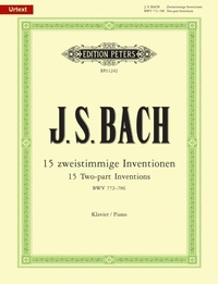 Abbildung von: 15 zweistimmige Inventionen - Faber Music GmbH