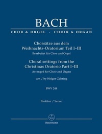Abbildung von: Chorsätze aus dem Weihnachts-Oratorium Teil I-III, BWV 248 - Baerenreiter-Verlag