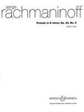 Cover: Prelude g-Moll - Schott