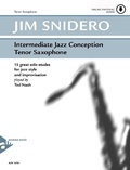 Cover: Intermediate Jazz Conception Tenor Saxophone - advance music GmbH