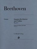 Cover: Ludwig van Beethoven - Violinsonaten, Band I - Henle, G&uuml;nter