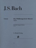 Cover: Johann Sebastian Bach - Das Wohltemperierte Klavier Teil I BWV 846-869 - Henle, G&uuml;nter