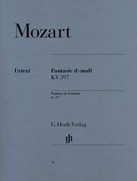 Abbildung von: Wolfgang Amadeus Mozart - Fantasie d-moll KV 397 (385g) - Henle, Günter