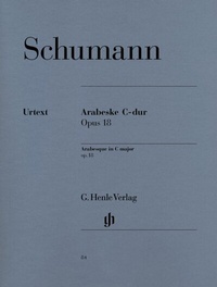 Abbildung von: Robert Schumann - Arabeske C-dur op. 18 - Henle, Günter
