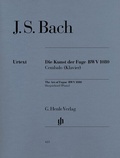 Cover: Johann Sebastian Bach - Die Kunst der Fuge BWV 1080 - Henle, G&uuml;nter